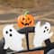 Glitzhome; Glitzhome® 24" Halloween Metal Ghost Car Yard Stake; Category:Halloween Yardstakes; Image:5